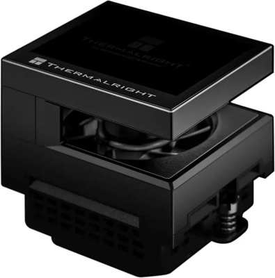 ������� �������� ���������� Thermalright Stream Vision 360 Soc-AM5/AM4/1200/1700/1851 ������ 4-pin LCD Ret (S-VISION-360-BL)