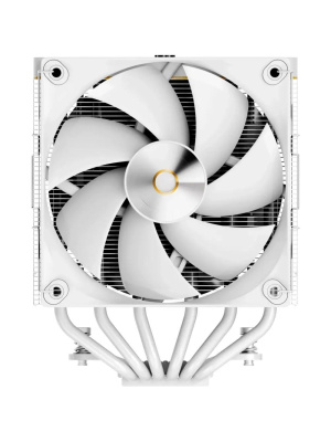 ����� Ocypus Iota A62 WH, 2x120mm FAN, Display Panel, 6 HEAT PIPES, 4-PIN PWM, 500-2000 RPM, 29DBA, FDB, LGA115X/1200/1700/18XX, AM4/AM5