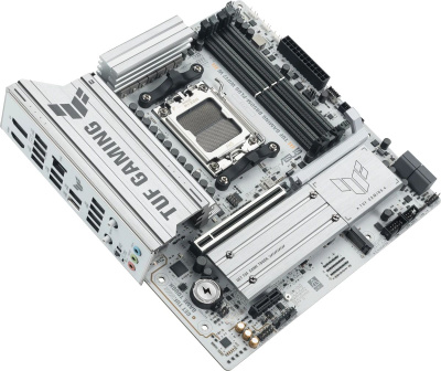 ����������� ����� ASUS TUF GAMING B850M-PLUS WIFI7 W, Socket AM5, AMD B850, mATX, Ret 90MB1MD0-M0EAY0