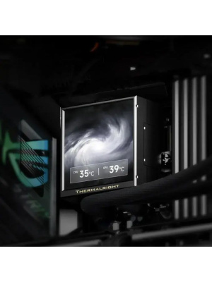 ������� �������� ���������� Thermalright Peerless Vision 360 UB Soc-AM5/AM4/1200/1700/1851 ������ 4-pin 28.1dB Al Ret (P-VISION-UB-360-BL-ARGB)