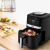 Аэрогриль Tefal EY5528E0 1670Вт черный/серебристый Аэрогриль Tefal EY5528E0 1670Вт черный/серебристый