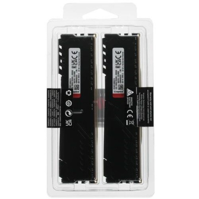����������� ������ 16Gb DDR4 3200MHz Kingston Fury Beast Black KF432C16BBK2/16  2x8Gb KIT