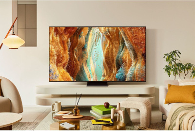 ��������� Samsung 85" Neo QLED QN70F 4K Mini LED QE85QN70FAUXRU 120 ��, HDR10+, Smart TV
