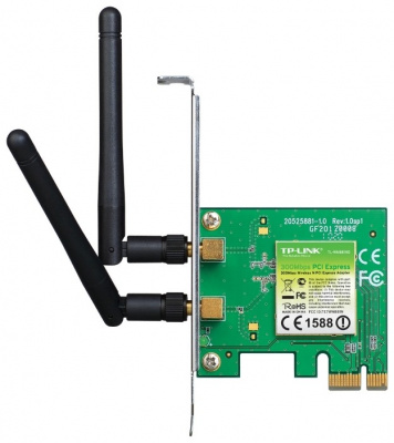 TP-Link ������������ PCI Express ������� TL-WN881ND, 300����/�