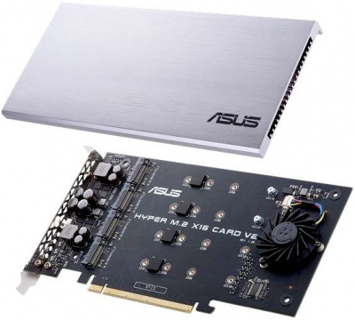 ������� ��� �������� �������� RAID ASUS Hyper M.2 X16 Card V2