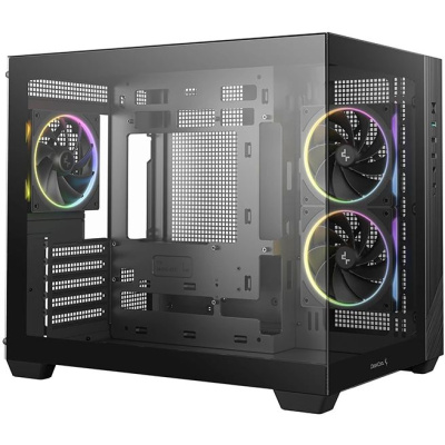 ������ Deepcool CG330 3F ��� ��, ������� ���� (��������), 3x120mm ARGB PWM �����������, ������, mATX