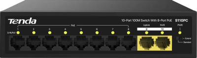 ���������� 10PORT 10/100M S110PC TENDA