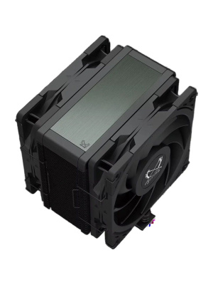 ����� ��� ���������� Scythe Kotetsu Mark 4 DBE (200W, 4-pin PWM, 155mm, Al/Cu, 4x6mm, 2x120mm, 60.29CFM, 26.88dBA, 2000RPM, S: 1851/1700/1200/115X, AM5/AM4, black)