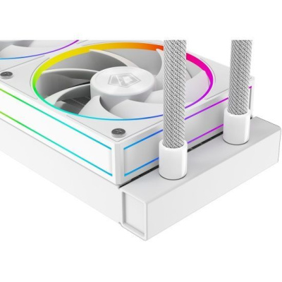 �������� �������� ���������� ID-COOLING SL360 XE WHITE LGA20XX/1700/1200/115X/AM5/AM4 (TDP 350W, PWM, LCD Display, TRIPLE ARGB FAN 120mm, �����) RET