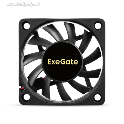 Exegate EX295203RUS ���������� 24� DC ExeGate EX06010S2P-24 (60x60x10 ��, Sleeve bearing (��������� ����������), 2pin, 3000RPM, 24.1dBA)