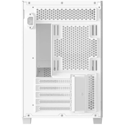 ������ Case ID-Cooling FLOW 500 White mATX/win TG/ no fan/ Gen2 Type C/ CPU 180mm/ GPU 403mm/ no PSU