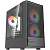 ������ Powercase Mistral SM02, Tempered Glass, 3x120mm FRGB fans, ������, mATX  (CMMSM02B-L3)