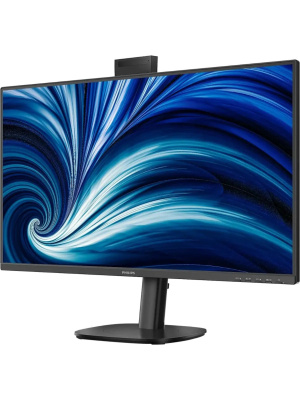 ������� Philips 27B2N3500JH 27" 2560x1440, WLED, 16:9, IPS, 350cd, 4ms, 1300:1, 50M:1, 178/178, 2*HDMI, DP, USB Hub: 4*USB3.2, Speakers, Camera 120Hz, Tilt, HAS, Swivel, Pivot, Internal, VESA, Black, 3y