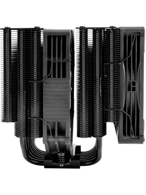 ����� Thermalright Frost Tower 140 Black LGA115X/1200/1700/1851/2011/2066/AM4/AM5 (Dual Tower, 120mm + 140mm PWM Fan, ������ ���������, 7 ����. ������ 6��) / TRFT140B