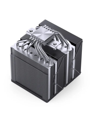 ����� JONSBO CA80 Black LGA1851/1700/1200/115X/AM5/AM4 (TDP 260W, PWM, 120mm ARGB LED Fan + 120mm Black Fan, 6 �������� ������, ������ ����, 4-pin) Retail