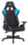 Кресло игровое A4Tech X7 GG-1100 черный/голубой текстиль/эко.кожа крестовина пластик Кресло игровое A4Tech X7 GG-1100 черный/голубой текстиль/эко.кожа крестовина пластик