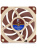 ����� ��� ������� Noctua NF-A12x25 FLX (120x120x25mm, 3-pin, 49.7CFM, 22.6dBA, 2000RPM, Beige/Brown)