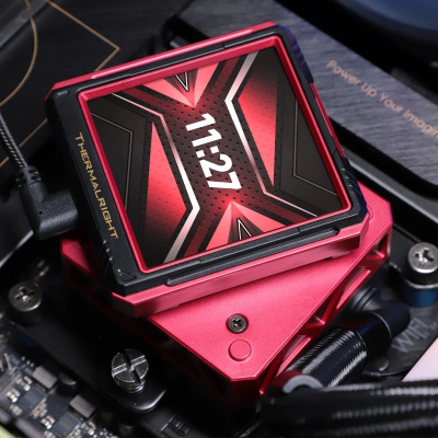 ������� �������� ���������� Thermalright Frozen Warframe ULTRA 360 ARGB Soc-AM5/AM4/1151/1200/2066/2011/1700 ������ 4-pin 29.6dB Al LCD Ret (F-WFRAME-ULT-360-BL-ARGB)