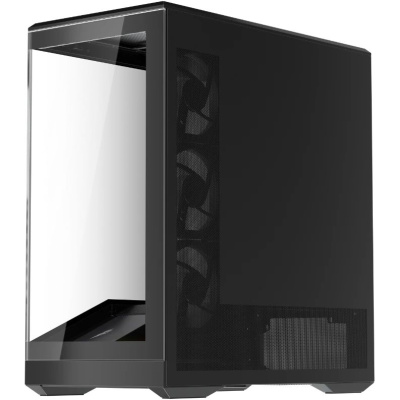 ������ 1STPLAYER GM7 ARGB Black / ATX / 4x120mm ARGB fans / GM7-BK-3FN7R-1FN7