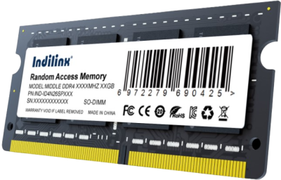 ������ 16Gb Indilinx IND-ID4N32SP16X, SO-DIMM, DDR4, PC25600, 3200MHz, CL16, 1.2V, RTL 