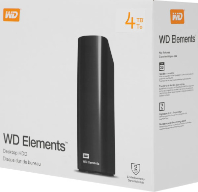 ������� ������� ���� 4Tb Western Digital My Book New (WDBBGB0040HBK)