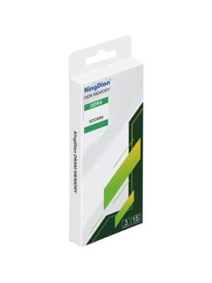 ����������� ������ KingDian DDR4 SO-DIMM 16Gb, 3200Mhz, [DDR4-NB-16GB-32-22] CL22
