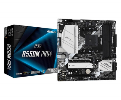 ����������� ����� AMD B550 SAM4 MATX B550M PRO4 ASROCK