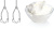 Миксер ручной Bosch MFQ49700 850Вт белый Миксер ручной Bosch MFQ49700 850Вт белый