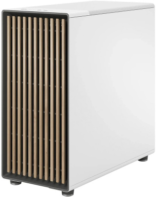 ������ �� ��� ����� ������� Fractal Design North XL Chalk White TG Clear