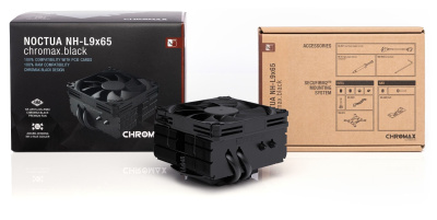 ����� ��� ���������� Noctua NH-L9x65 chromax.black (NH-L9x65 chromax.black) LGA 1700/1200/1851/115X/AM4/AM5 TDP 67�� RTL