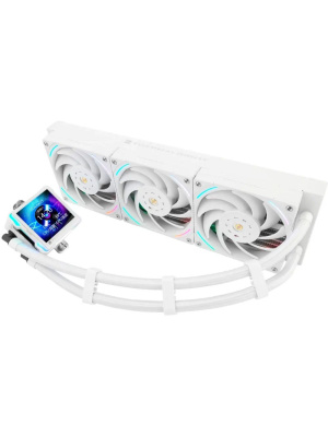 ��� Thermalright Elite Vision 360 (360mm, LED, White, ARGB/ Fans: 3x120mm, 69CFM, 27dBA, 2150RPM/ Pump height 63mm, Rad thickness 27mm/ S: 1700, 1200, 1851, 115X, 2011, 2066, AM5, AM4)