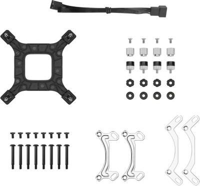 ������� �������� ���������� Deepcool LE240 V2 Zero Dark Soc-AM5/AM4/1200/1700/1851 ������ 4-pin 28.2-31.6dB Al 220W 1359gr Ret (R-LE240ZERO-BKLNMD-G-1)