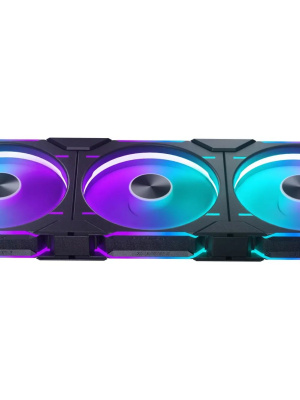 �������� ������������ (3��.) PHANTEKS D30 DRGB Reversed Black 140x140x30�� (PWM, 250-1800 ��/���, 32.1dBa) / PH-F140D30R_DRGB_PWM_BK01_3P
