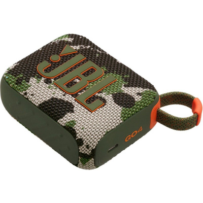 ����������� ������� JBL GO 4 �������� 4.2W 1.0 BT 850mAh (JBLGO4SQUAD)