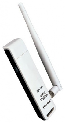 ������� Wi-Fi TP-Link TL-WN722N, USB 2.0, 802.11b/g/n �� 150 ����/�, �����