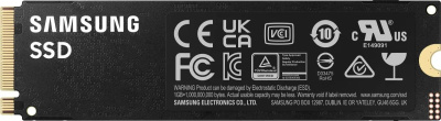 ������������� ���������� M.2 2280 1TB Samsung 990 PRO Black Client SSD MZ-V9P1T0B/AM PCI-E 4.0 x4, V-NAND 3-bit MLC, 7450/6900, 600TBW M.2 2280