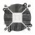 Exegate EX292654RUS ����� ExeGate ETA-20.V1700 (Al, LGA1700/1150/1151/1155/1156/1200/1366, TDP 90W, Fan 95mm, 2400RPM, Hydro bearing, 3pin, 22db, 340�, � �����������, �� ������, Color Box)