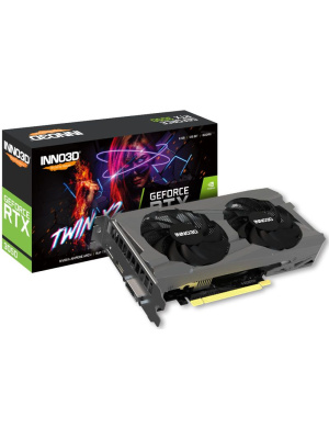���������� INNO3D RTX 3050 Twin X2 6GB//RTX3050, HDMI, DP*3, 6G,D6