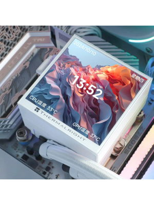 ������� �������� ���������� Thermalright Hyper Vision 360 UB ARGB White / 3x120mm ARGB PWM Fans / TRHV360UBAW