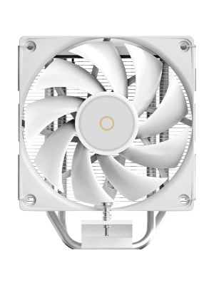 ����� ��� ���������� Ocypus Delta A40 SE WH ARGB (190W, 4-pin PWM, 147mm, Al/Cu, 4x6mm, ARGB, 1x120mm, 60CFM, 31dBA, 1800RPM, S: 1851/1700/1200/115X, AM5/AM4, white)