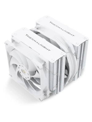 ����� Thermalright Frost Commander 140 White LGA115X/1200/1700/2011/-3/2066/AM4/AM5 (Dual Tower, 120mm + 140mm PWM Fan, ������ ���������, 5 ����. ������ 8��) / TRFC140W