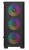������ XASTRA  A301 4FRGB  Black ATX/Mesh/ tempered glass / 4x 120mm FC120-FRGB fans/ A301-BK-FC120FRGB-4F-GL