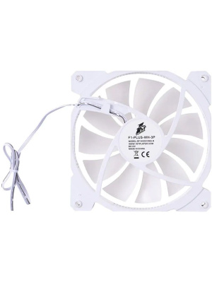 ���������� 1STPLAYER F1-PLUS White / 140mm FRGB 3pin 12V 900rpm 46.69cfm 21dBA / F1-PLUS-WH-3P / BULK