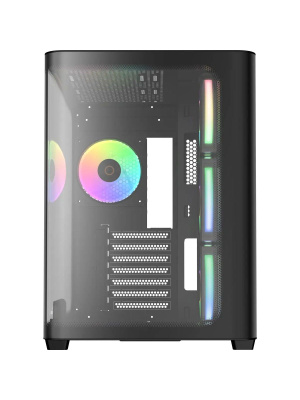 ������ Ocypus Iota C70 BK Curve ARGB Digital, ATX, Type-C*1, USB3.0*2, REAR 1x120mm ARGB, MB SIDE 3x120mm ARGB