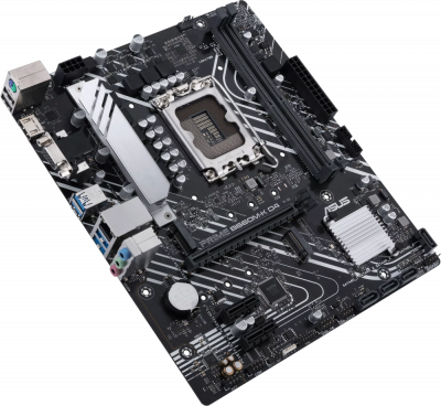 ����������� ����� ASUS PRIME B660M-K D4 Socket 1700, Intel B660, 2xDDR4, PCI-E 4.0, 4xUSB 3.2 Gen1, VGA, HDMI, mATX