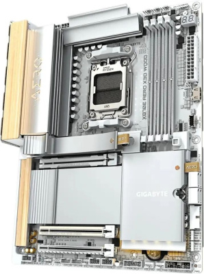 ����������� ����� Gigabyte X870E AERO X3D WOOD, Socket AM5, AMD X870E, ATX, Ret