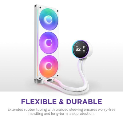 ������� �������� ���������� NZXT Kraken Elite 420 RGB (RL-KR42E-W2)