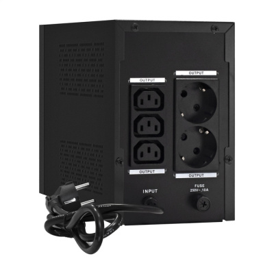 ��� ExeGate SpecialPro UNB-1600.LED.AVR.2SH.3C13 1600VA/950W, LED, AVR, 2�Schuko+3�C13, ������������� ������, Black