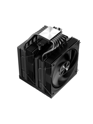 ����� 1STPLAYER FROST BITE FB12DS-7 Black / 7HPx6mm, dual tower, 270W TDP, 2x120mm fans, 800-2300 RPM, 70.15 CFM, 34.8 dBA / FB12DS-7-BK