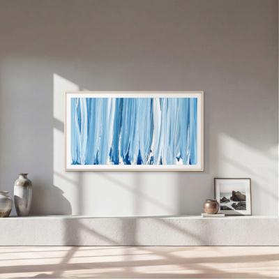 ��������� 85'' Samsung QE85LS03HWUXPY, NeoQLED Frame Ultra HD, Glare Free, 120Hz (Up to 144Hz), Tizen Smart TV, Wi-Fi